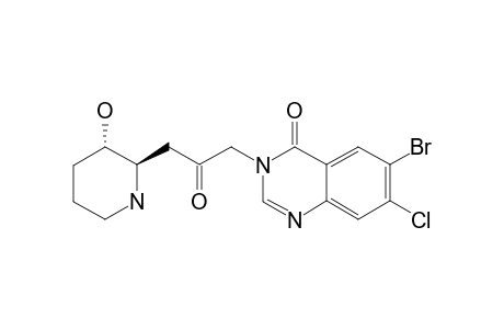 TRANS-HALOFUGINONE