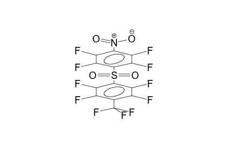 4-TRIFLUOROMETHYL-4'-NITROTETRAFLUORODIPHENYLSULPHONE