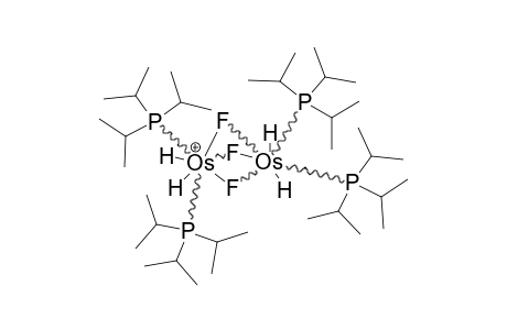 [(P-IPR3)(2)-OS-H(2)]-[MIU-F](3)(+)