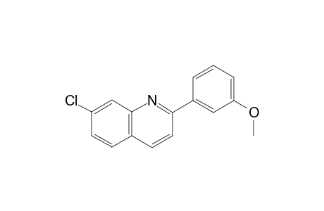 7-chloro-2-(3-methoxyphenyl)quinoline