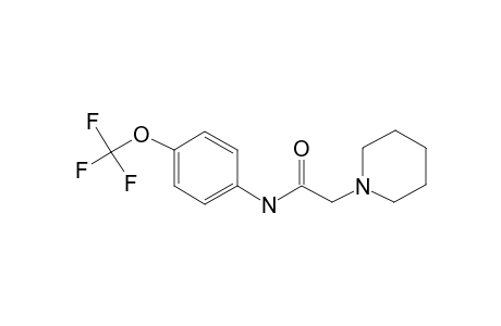 Acetamide, 2-piperidin-1-yl-N-(4-trifluoromethoxyphenyl)-