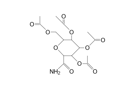 3,4,5,7-Tetra-O-acetyl-2,6-anhydro-D-glycero-L-altro-heptonamid