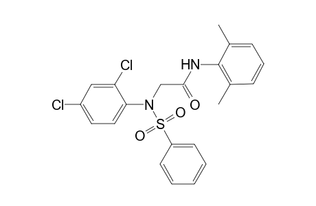 2-(N-besyl-2,4-dichloro-anilino)-N-(2,6-dimethylphenyl)acetamide