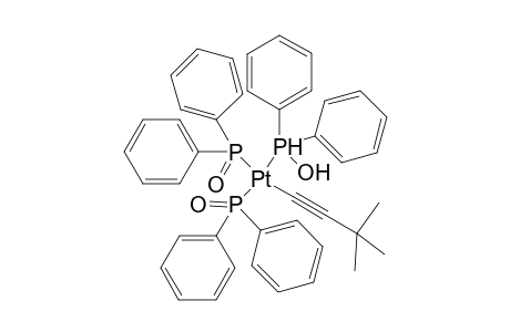 [Platinium(1-tert-butylethynyl){di(diphenylphosphaoxy)hydrogen}(diphenylhydroxyphospha)]