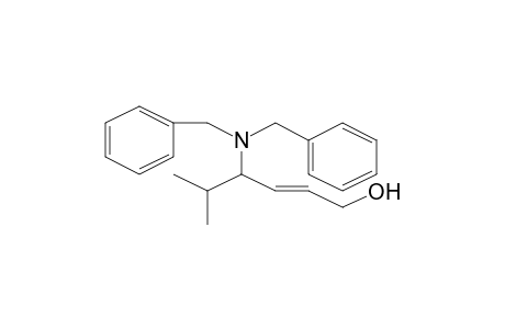 (2E)-4-(Dibenzylamino)-5-methyl-2-hexen-1-ol