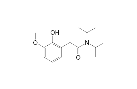 2-(2-Hydroxy-3-methoxyphenyl)-N,N-diisopropylacetamide