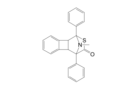 13-Methyl-1,10-diphenyl-11-thia-13-azatetracyclo[8.2.1.0(2,9),0(3,8)]trideca-3,5,7-trien-12-one