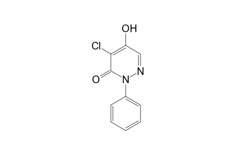 4-chloro-5-hydroxy-2-phenyl-3(2H)-pyridazinone