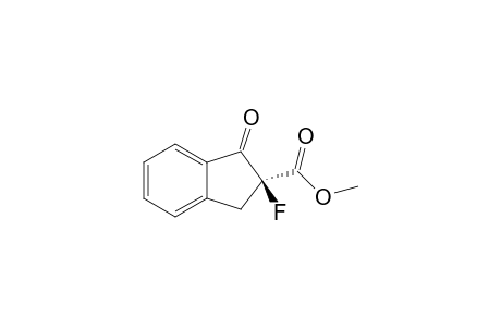 (S)-methyl 2-fluoro-1-oxo-2,3-dihydro-1H-indene-2-carboxylate