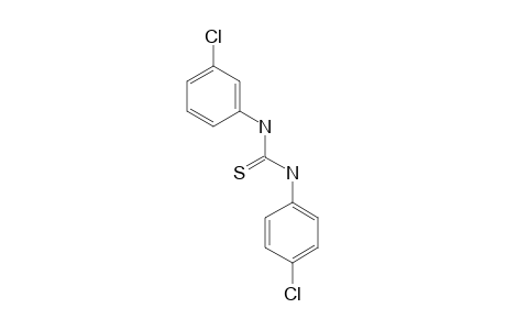 1-(3-Chlorophenyl)-3-(4-chlorophenyl)thiourea