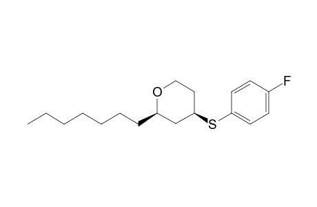 (2R,4R)-4-(4-Fluoro-phenylsulfanyl)-2-heptyl-tetrahydro-pyran