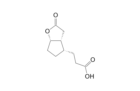 6-[2'-(Hydroxycarbonyl)ethyl]-2-oxabicyclo[3.3.0]octan-3-one