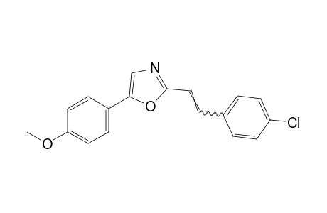 2-(p-chlorostyryl)-5-(p-methoxyphenyl)oxazole