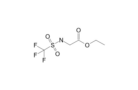 2-(Trifluoromethylsulfonylamino)acetic acid ethyl ester