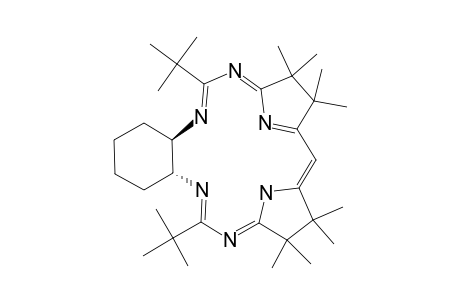 (+)-2,3,7,8-TETRAHYDRO-2,2,3,3,7,7,8,8-OCTAMETHYL-N(1),N(9)-[2,2,2',2'-TETRAMETHYL-1,1'-([(1R,2R)-CYClOHEXAN-1,2-DIYL]-BIS-[PROPYL])-11H-DIPYRRIN-1,9-DIIMINE