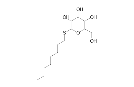 GALACTOPYRANOSIDE, 1-THIOOCTYL-