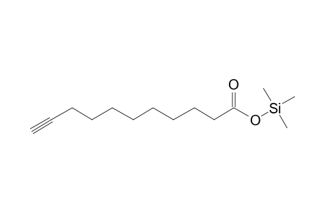 10-Undecynoic acid, tms derivative