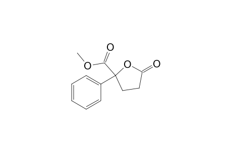 5-oxo-2-phenyltetrahydro-2-furoic acid, methyl ester