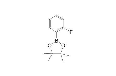 2-(2-Fluorophenyl)-4,4,5,5-tetramethyl-1,3,2-dioxaborolane