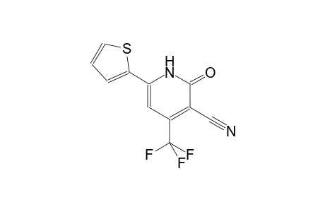 2-hydroxy-6-(2-thienyl)-4-(trifluoromethyl)nicotinonitrile