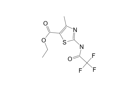 Ethyl 2-amino-4-methylthiazole-5-carboxylate, N-trifluoroacetyl-