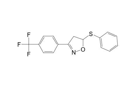 5-(Phenylthio)-3-[4-(trifluoromethyl)phenyl]-2-isoxazoline