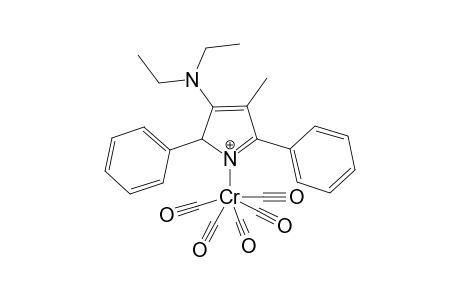 Pentacarbonyl[3-(diethylamino)-4-methyl-2,5-diphenyl-2H-pyrrole] chromium