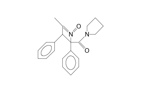 1-((2,3-Dihydro-4-methyl-2,3-diphenyl-2-acetyl)-carbonyl)-pyrrolidine-N-oxide