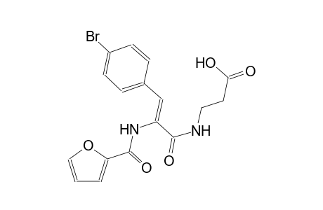 N-[(2Z)-3-(4-bromophenyl)-2-(2-furoylamino)-2-propenoyl]-beta-alanine