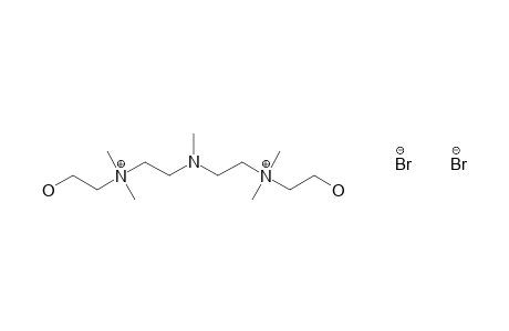 [(methylimino)diethylene]bis[dimethyl(2-hydroxyethyl)ammonium] dibromide