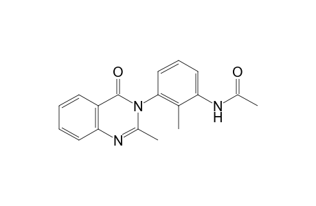 3'-(2-Methyl-4-oxo-3(4H)-quinazolinyl)-o-acetotoluidide