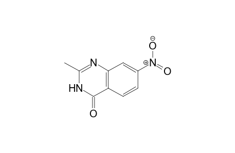 4(1H)-Quinazolinone, 2-methyl-7-nitro-