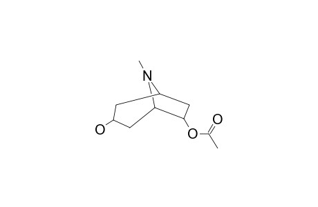 3-Hydroxy-6-acetoxytropane