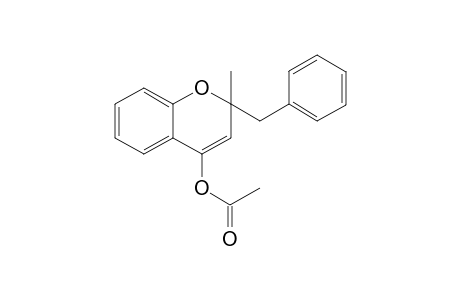 4-Acetoxy-2-benzyl-2-methylbenzopyran