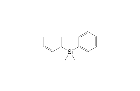 dimethyl-[(Z)-1-methylbut-2-enyl]-phenyl-silane