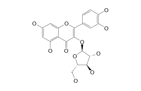 QUERCETIN-3-O-ALPHA-L-ARABINOFURANOSIDE