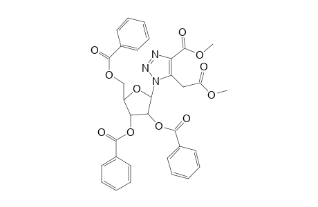 2-[4',5'-bis(Methoxycarbonyl)-1',2',3'-triazol-1'-yl]-3,4,5-tris(benzoyloxy)-tetrahydrofuran