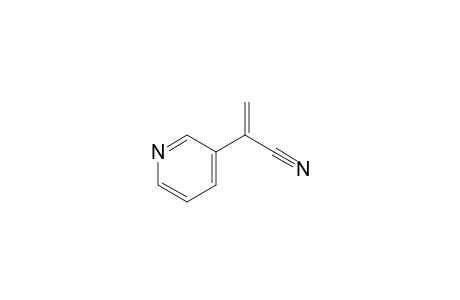 2-(3-Pyridinyl)-2-propenenitrile