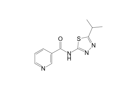 N-(5-isopropyl-1,3,4-thiadiazol-2-yl)nicotinamide