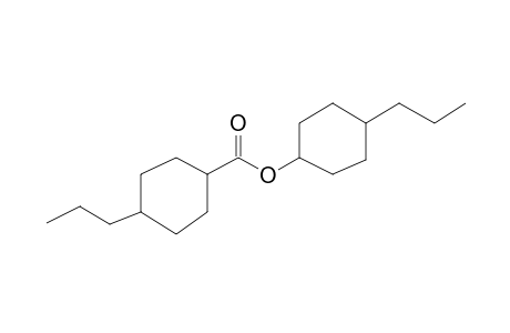 Cyclohexanecarboxylic acid, 4-propyl-, 4-propylcyclohexyl ester