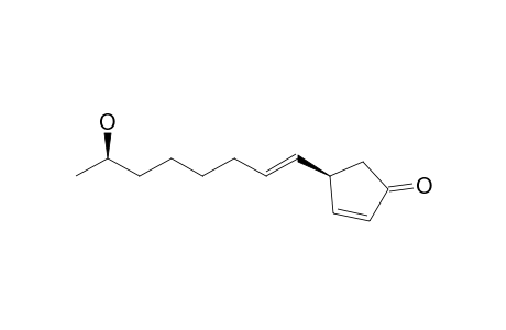 2-Cyclopenten-1-one, 4-(7-hydroxy-1-octenyl)-, [R-[R*,R*-(E)]]-