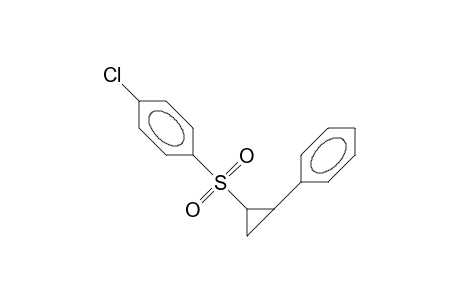 cis-4-Chloro-phenyl 2-phenyl-cyclopropyl sulfone