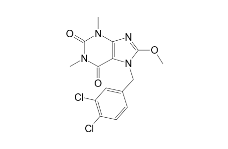 7-(3,4-Dichloro-benzyl)-8-methoxy-1,3-dimethyl-3,7-dihydro-1H-purine-2,6-dione