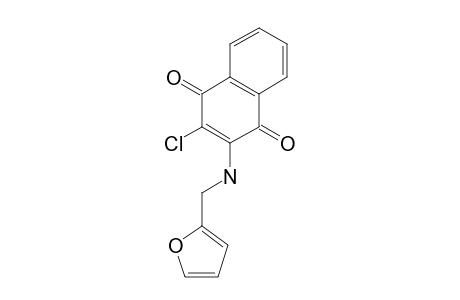 2-Chloro-3-[(2-furylmethyl)amino]naphthoquinone