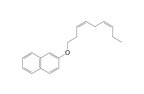 2-(((3Z,6Z)-nona-3,6-dien-1-yl)oxy)naphthalene