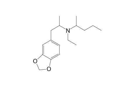 N-Ethyl-N-pent-2-yl-1-(3,4-methylenedioxyphenyl)propan-2-amine II