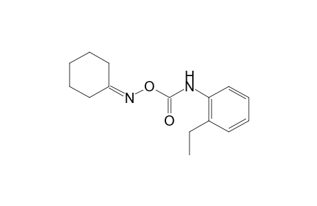 cyclohexanone, O-[(o-ethylphenyl)carbamoyl]oxime