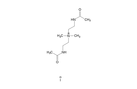 bis(2-acetamidoethyl)dimethylammonium iodide