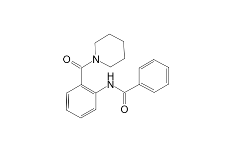 Benzamide, N-[2-(1-piperidylcarbonyl)phenyl]-