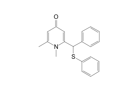 1,6-Dimethyl-2-phenylthiobenzylpyrid-4-one